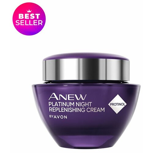 Avon Anew Platinum noćna krema za obnovu kože sa Protinolom™ 50ml Slike