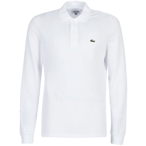 Lacoste Polo majice dolgi rokavi L1312 Bela Cene
