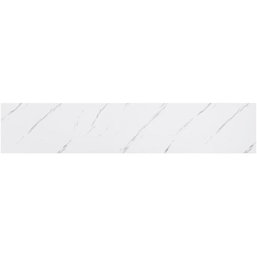 Polica na zidu Zidne 4 pcs Bijeli mramor 120 x 23,5 x 4 cm Slike