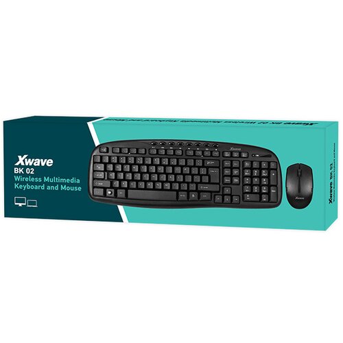 Xwave BK 02 kit Tastatura+Miš Slike