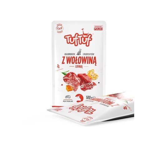 Tuf Tuf tuftuf sos za pse - govedina i bundeva 500g Slike