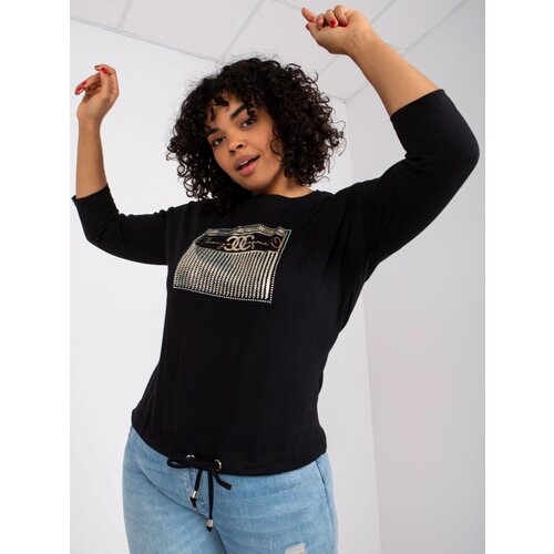 RELEVANCE Blouse-RV-BZ-7480.61P-black Cene