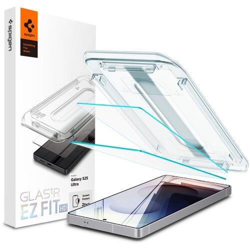Spigen TR ”EZ FIT” HD 2-PACK zaštitno staklo za GALAXY S25 ULTRA CLEAR Cijene
