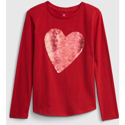 GAP Children&amp;#039;s T-shirt with sequins - Girls Slike