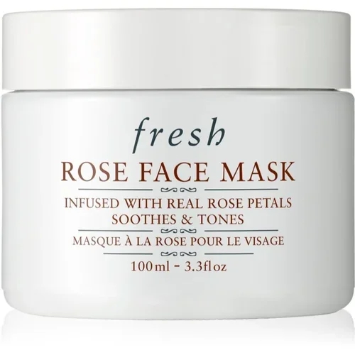 Fresh Rose Face Mask vlažilna maska za obraz iz vrtnice 100 ml