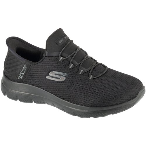 Skechers Nizke superge Slip-Ins: Summits - Diamond Dream Črna Slike