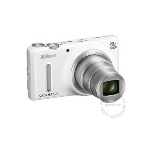 Nikon S9600 - beli digitalni fotoaparat Slike