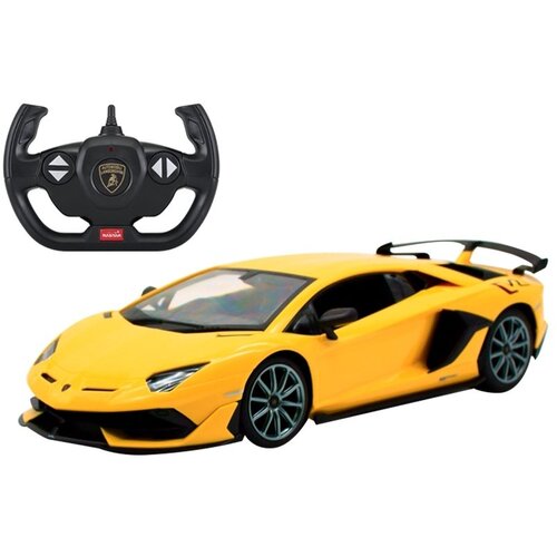  Licencirani auto na daljinsko upravljanje Lamborghini Aventador Rastar 1:14 - žuti Slike