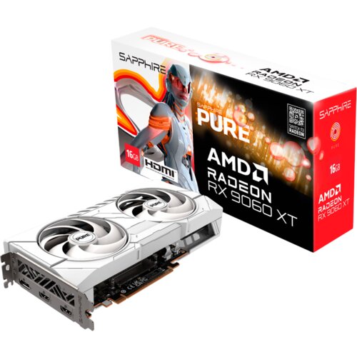 Sapphire PURE AMD RADEON RX 9060 XT GAMING OC 16GB DUAL HDMI / DP Cijene