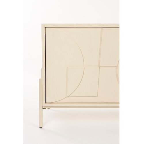 Zuiver Bež TV omarica v hrastovem dekorju 160x60x40 cm Faces &amp;ndash; Slike