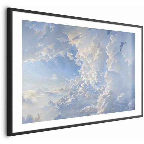  Plakat The Sun Revealing Cloud Secrets: Spectacular Sky Images 42x29.7 Crni okvir s margom Cijene