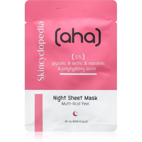 Skincyclopedia Night Sheet Mask Sheet maska za noć 20 ml Slike