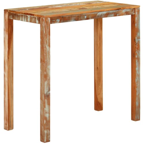 vidaXL Barska miza 112x55x108 cm trden predelan les Cene