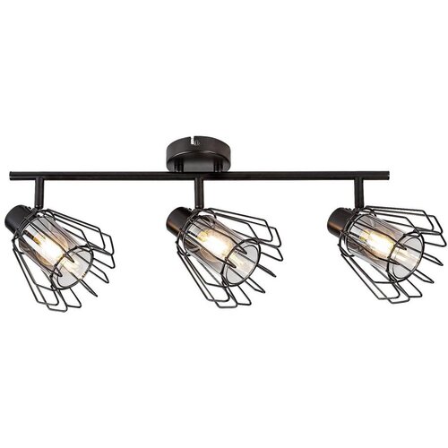 Rabalux plafonska spot lampa Emerencia, 3xE14, Crna Slike