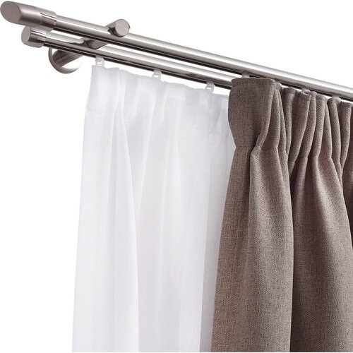 Homeware SET KARNISE ANCONA 200 cm barve nerjavečega jekla Slike
