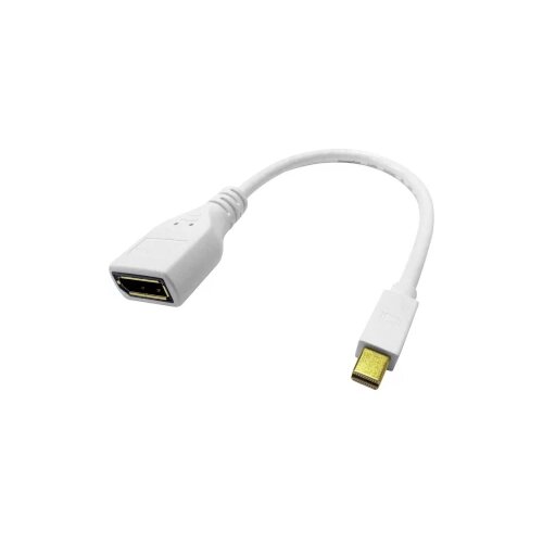 Roline 12.03.3163 adapter [1x mu&amp;scaron;ki konektor mini displayport - 1x ženski konektor displayport] bijela Slike