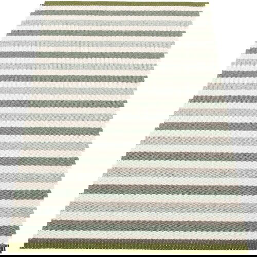 Pappelina zelena/kremno bela notranja in zunanja preproga 70x120 cm teo sage – Cene