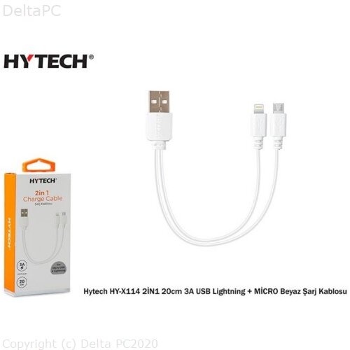 Kabel USB na Micro USB + Lightning Hytech HY-X114 Cijene