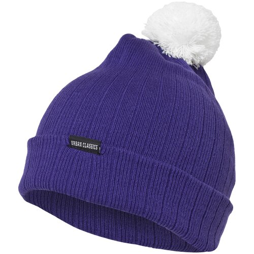 Urban Classics Accessoires Contrast Bobble Beanie pur/wht Cijene
