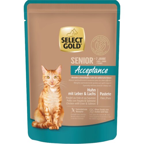 Select Gold Cat Senior Acceptance piletina 85 g Cijene