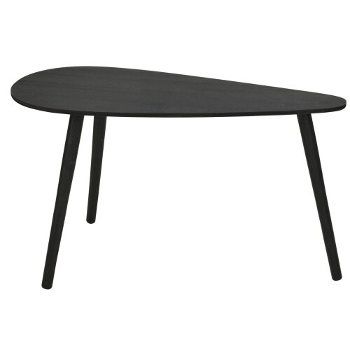  Komplet 2x konferencijskih stočića SOLE 60/80x30/40 cm crni Slike