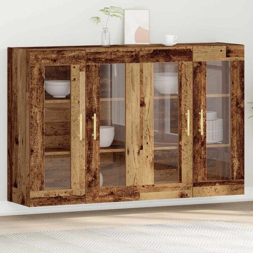 Zidni ormari 2 pcs Staro drvo 69,5 x 34 x 90 cm Cene
