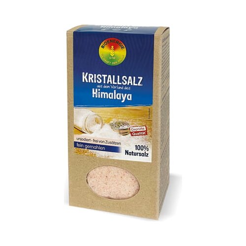 Bioenergie Himalajska kristalna sol fina - 500g karton Cene