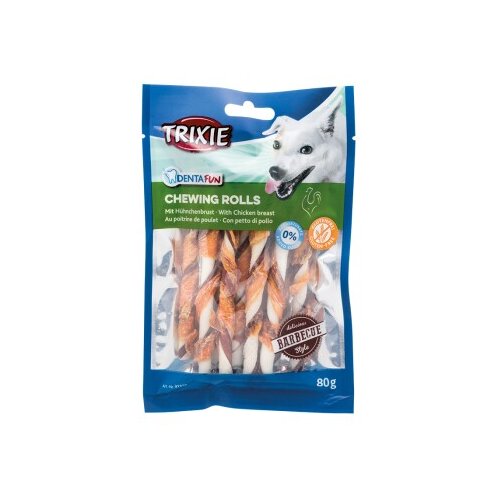 Trixie poslastica za pse Dentafun Chewing Rolls barbecue, 10 kom Cijene