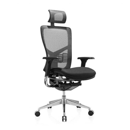 Ergonomska radna stolica wes - crna Cene