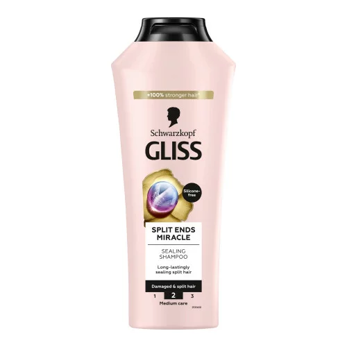 Schwarzkopf Gliss Schwarzkopf Gliss- Split Ends Miracle šampon (400 ml)- Split Ends Miracle Shampoo (400ml)
