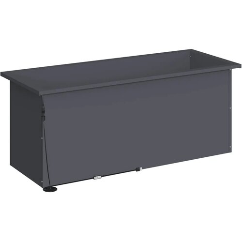  Vrtna posuda za sadnju s LED svjetlom 2 kom. Antracit - Antracit 40 x 100 x 40 cm 2 Slike