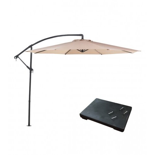 Master Suncobran visibaba sa bazom 3x3m bež LT-71703 Slike