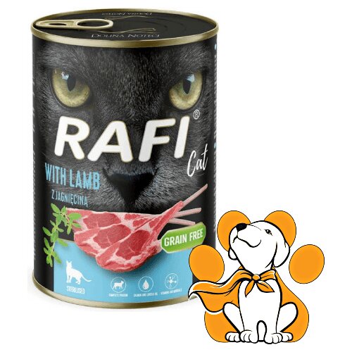 Rafi Cat Grain Free Lamb 400g, Vlažna Hrana Za Mačke Sa Jagnjetinom Cene