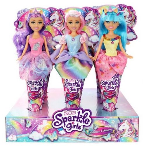 Sparkle Girlz sparkle toi girlz princeza јednorog u konusu, šareno Cene