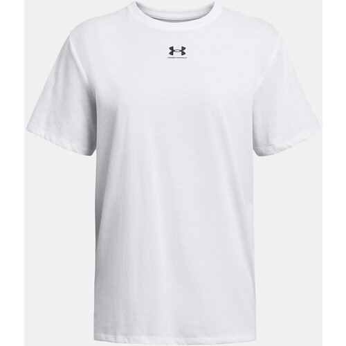 Under Armour Campus Oversize T-Shirt SS-WHT - Women Cene