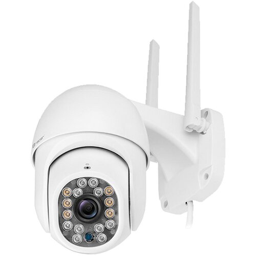 Tracer Kamera IP, za video nadzor, Outdoor, WiFi, FullHD, IP66 - IP CAM16, Bijela Cijene