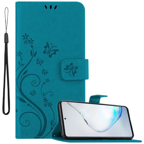 Cadorabo Samsung Galaxy A81/NOTE 10 LITE/M60s rožnato zlata - ovitek v cvetličnem dizajnu z magnetnim zapiranjem, stoječo funkcijo in režami za kartic, (20860108) Cene