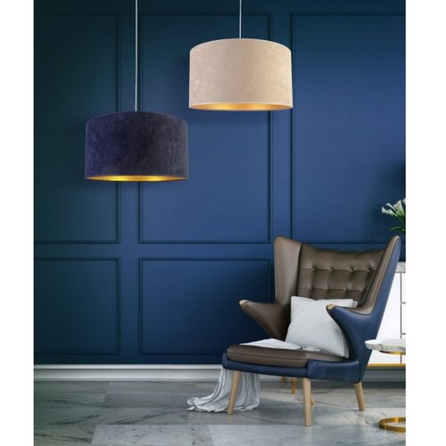  Duolla - Luster na sajli ROLLER 1xE27/40W/230V prečnik 40 cm plava Slike