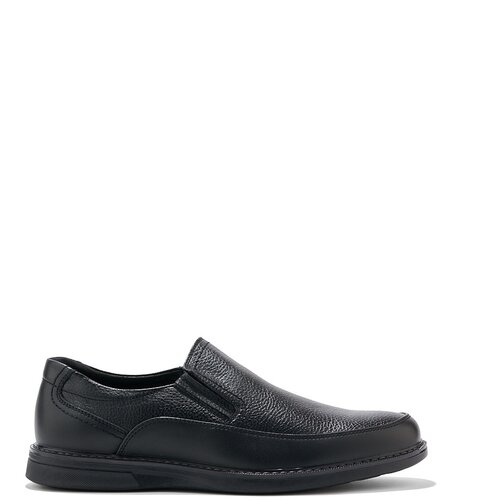 Shelvt Men's black slip-on shoes Cene