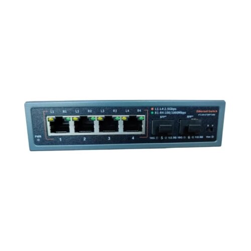 ExeLink SMX1006 switch 4x1/2.5G base-t Ports;2x1G/10 ge base-x sfp+ porta Cene