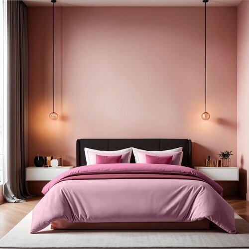  tonne rosse - 19 dusty rose ranforce single quilt cover (fr) Cene