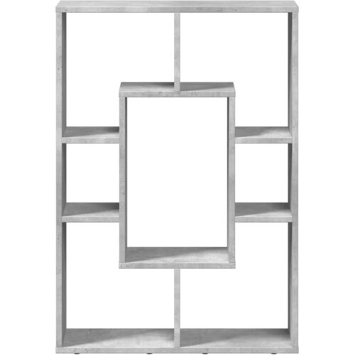  Regal za knjige boja betona 63x20x90 cm konstruirano drvo Slike