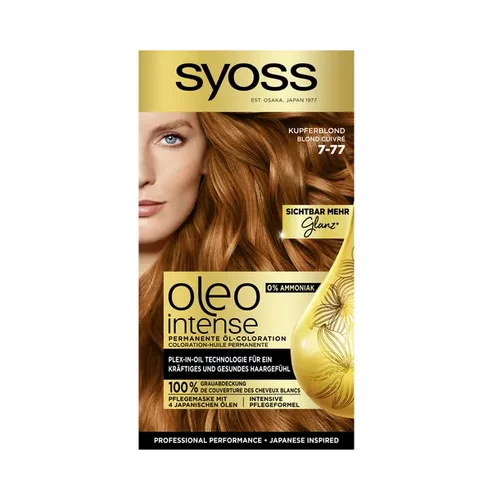  Oleo Intense Permanent Oil Coloration barva za lase -​ bakreno blond
