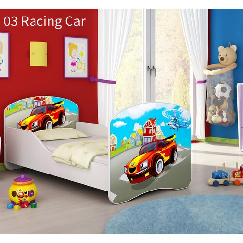  Dječji krevet ACMA s motivom 140x70 cm 03 Racing Car Cijene