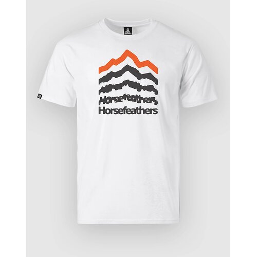 Horsefeathers Landform T-shirt white Cene