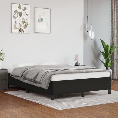  Okvir za krevet bez madraca crni 140x200 cm od umjetne kože Cijene