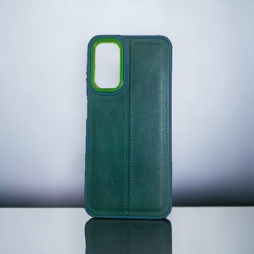  futrola kozna sa bamperom za xiaomi redmi note 13 pro 5G zelena Slike