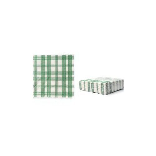 2ply salveta – print zelena boja (33×33) – 50/1 Cijene
