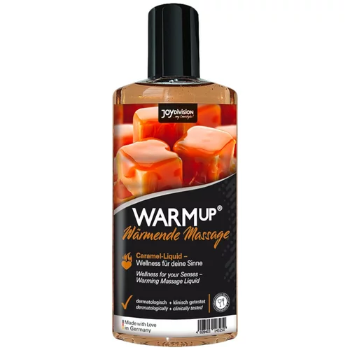 Joydivision WARMup - zagrijavajuće ulje za masažu - karamela (150ml)