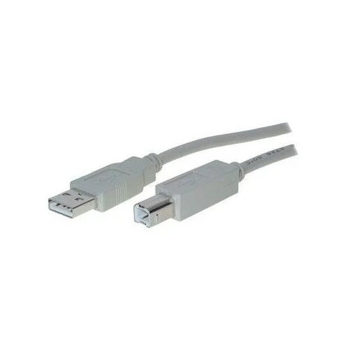  USB 2.0 A > B (ST-ST) 1,8m adapterski kabel, sivi Cene